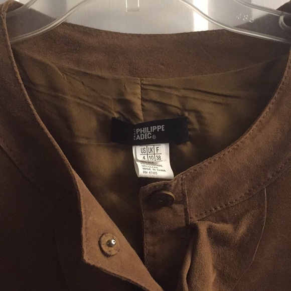 Philippe Adec Leather Jacket - Picture 2 of 4